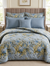 Bluebell Garden 7-Piece Quilted Comforter Set