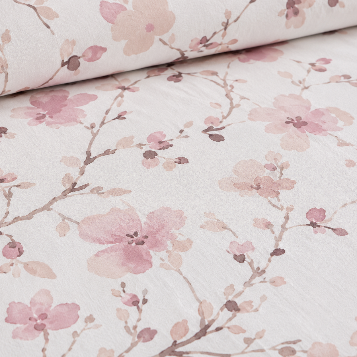 Blush Petals Premium Floral Bedsheet Set