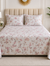 Blush Petals Premium Floral Bedsheet Set